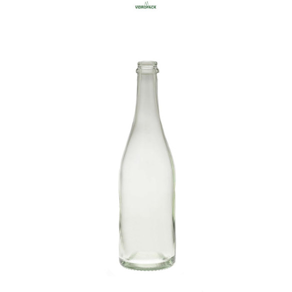 750 ml ciderflaske klar- 640 gram til prop / kapsel 29 mm