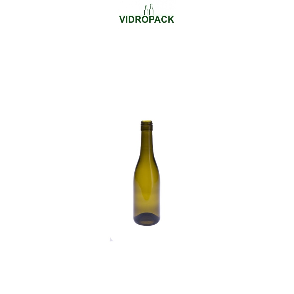 375 ml Bourgogne/Schlegel antikgrüne Flasche mit Schraubverschluss BVS Mündung
