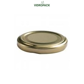 Twist off lid 58 gold - Pasteurization (no button)