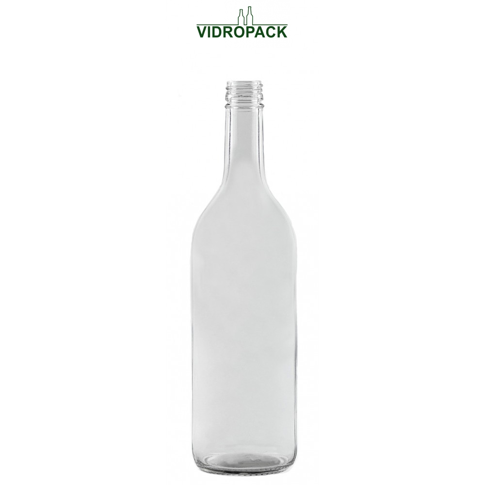  Bordeaux Obstwein vinflaske 75 cl 750 ml klar MCA med skruelåg 28mm