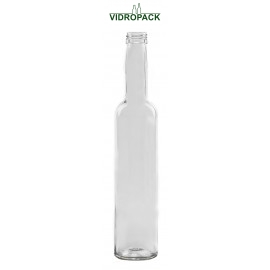 350 ml Bordeaux Pinta weiße Flasche mit Schraubverschluss PP28 Mündung