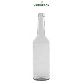 500 ml  Straight neck bottle Flint PP28 finish