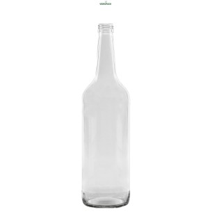 1000 ml Geradhals weiße Glasflasche mit Mündung 28mm Schraubverschluss PP28S