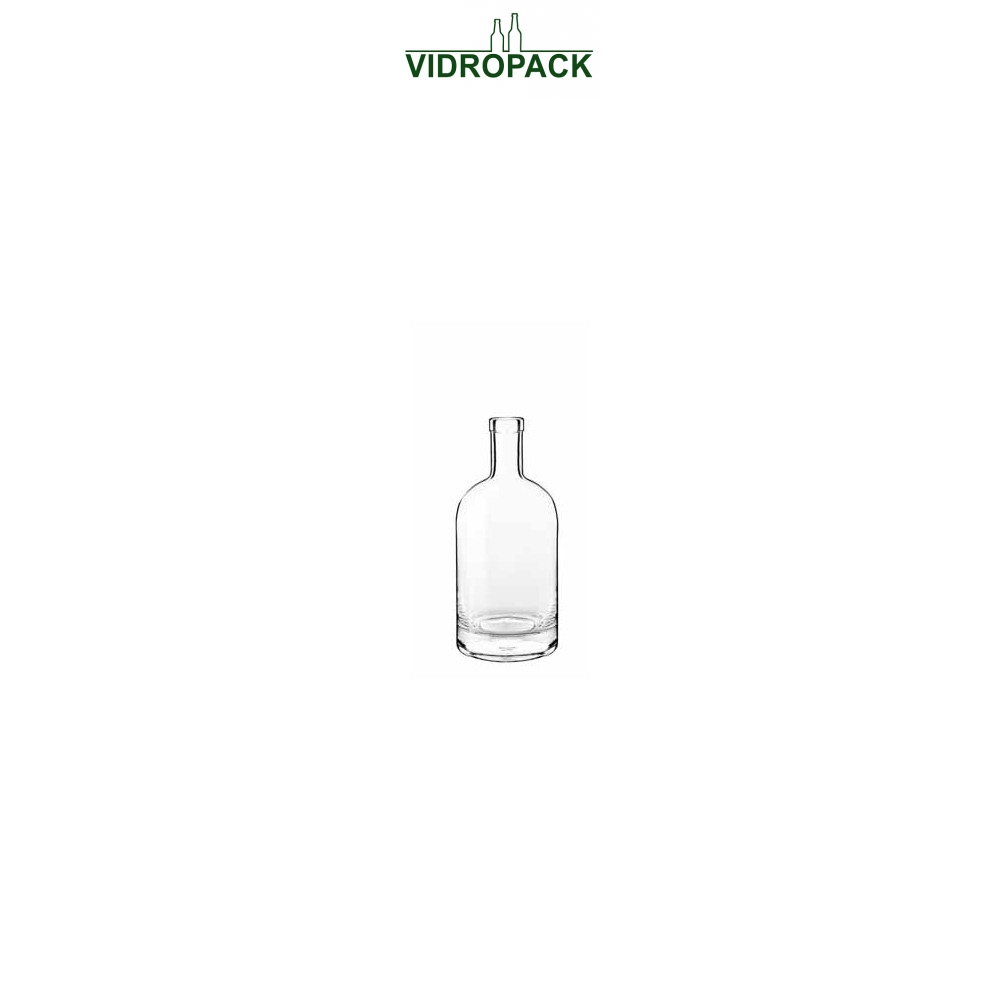 700 ml Nocturne weiße Flasche mit Oberband Mündung