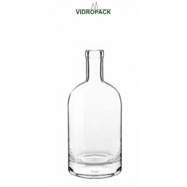 500 ml nocturne spiritusflaske klar til prop eller t-prop