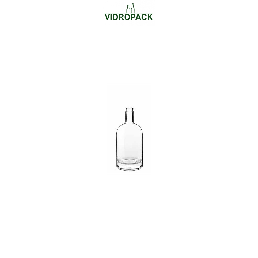 500 ml Nocturne weiße Flasche mit Oberband Mündung