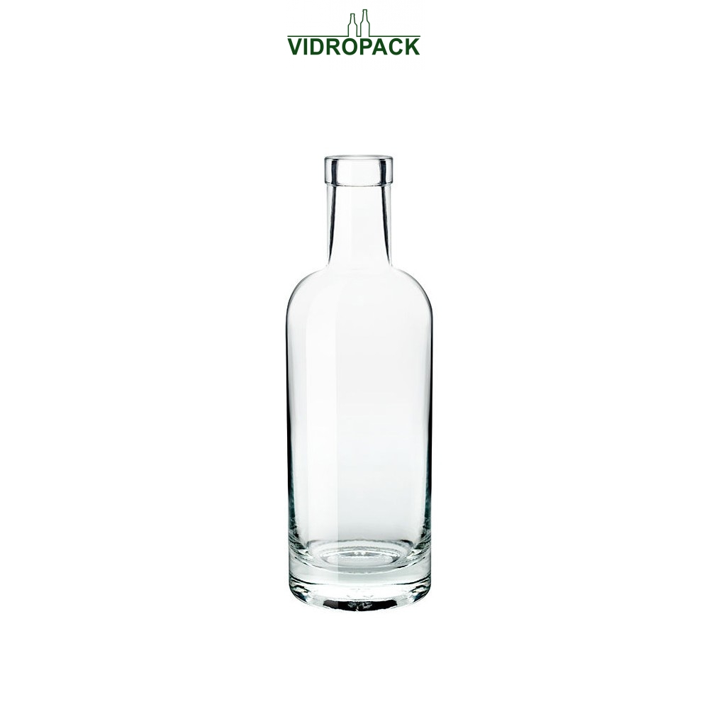 500 ml aspect likeurfles helder glazen fles met kurk monding