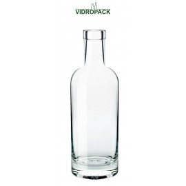 700 ml aspect likeurfles helder glazen fles met kurk monding