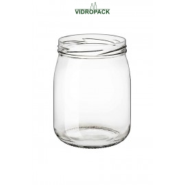 1062 ml sylteglas / konservesglas klar til twist off 82 skruelåg