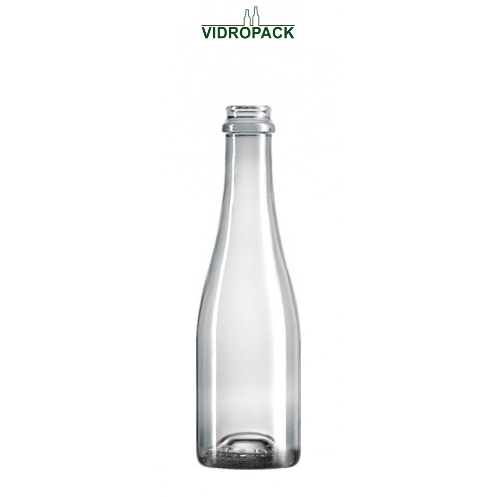375 ml Sekt weiße Flasche mit kronenkork (29mm) Mündung