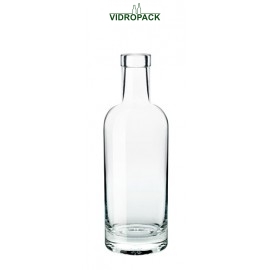 200 ml aspect likeurfles helder glazen fles met kurk monding