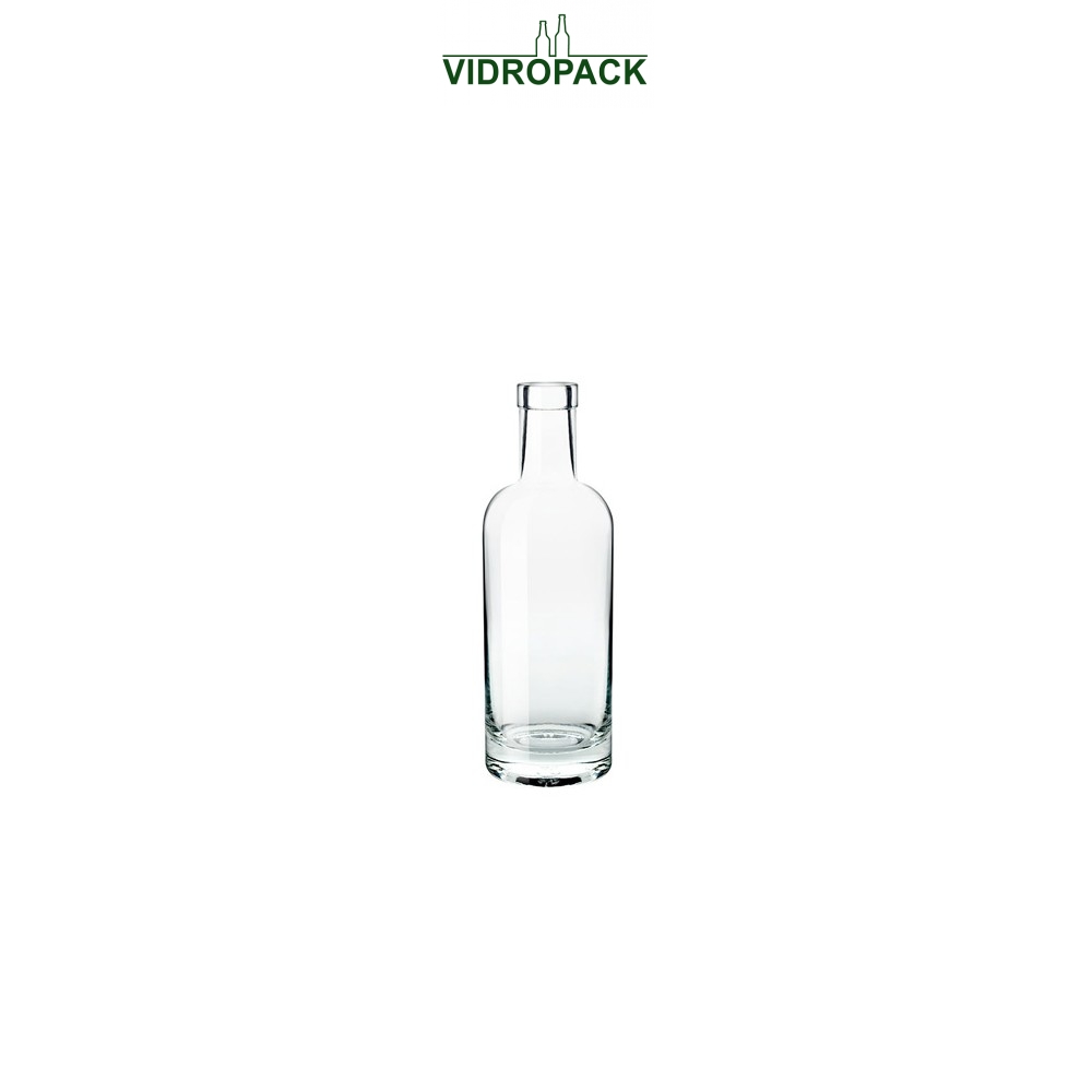 200 ml Aspect weiße Flasche mit Oberband Mündung