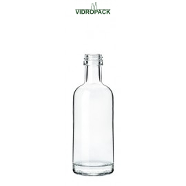 50 ml aspect likeur fles helder glas met schroefdop monding (PP18)