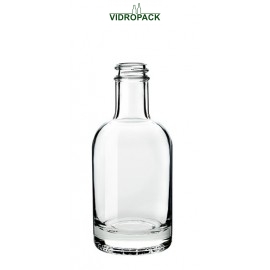 200 ml nocturne likeurfles helder glas fles schroefdop monding GPI 400/28