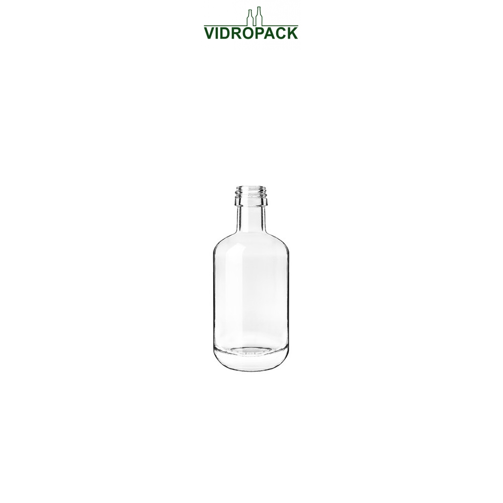 50 ml pacho likeur fles helder glas met schroefdop monding (PP18)