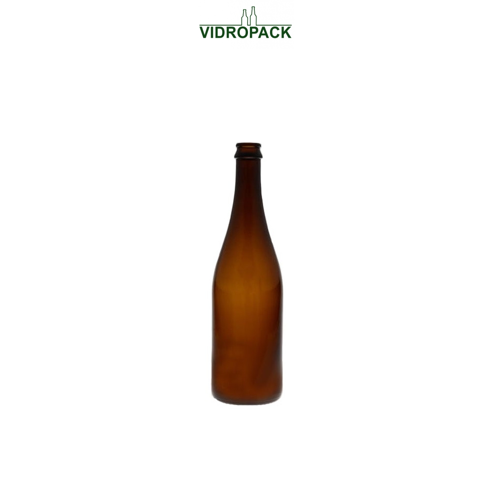 750 ml bier belgien brown crown cork 29mm finish