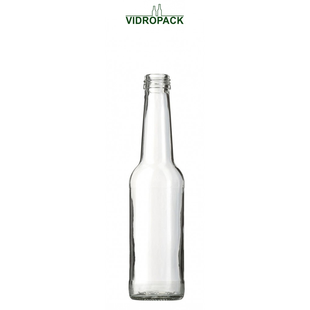 275 ml Longneck fles helder glas met schroefdop monding MCA 28mm