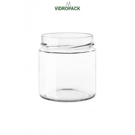 420 ml sylteglas / konservesglas klar til twist off 82 deep skruelåg