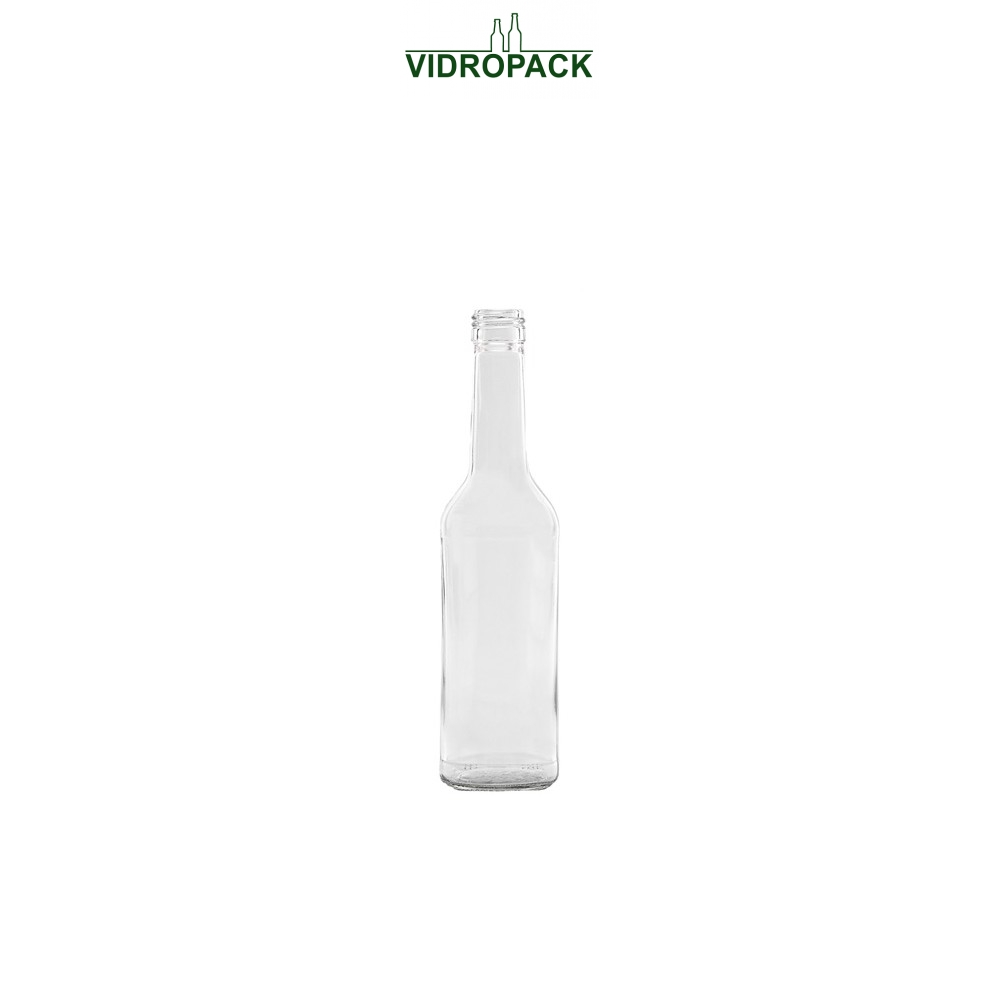 350 ml geradhals / langhalset flaske klar til 28mm skruelåg PP28