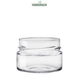 130 ml premium glas weiß twist off 66 deep Verschluss Mündung