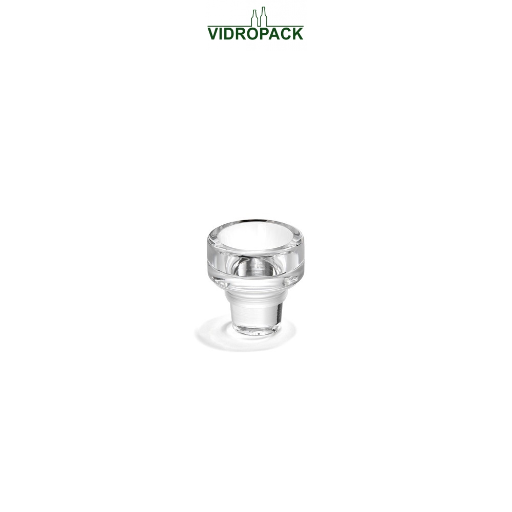 Vinolok pool glaskurk 21.5 mm helder
