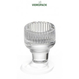 Vinolok deco glas stoppers  21.5 mm clear