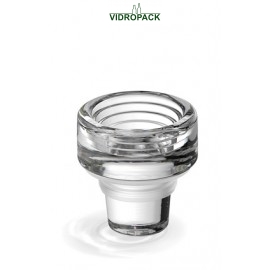 Vinolok terra glas stoppers  21.5 mm clear