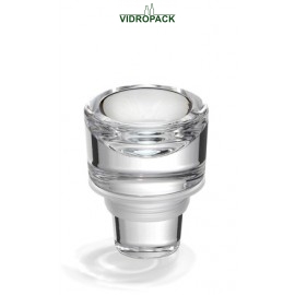 Vinolok nest glaskurk 21.5 mm helder