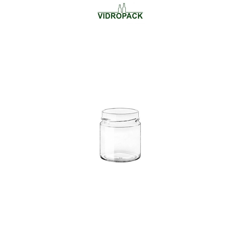 220 ml sylteglas / konservesglas klar til twist off 66 deep skruelåg