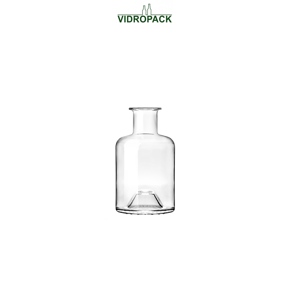 200 ml Apothekerflasche weiße Flasche mit Korkmündung 