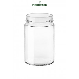 328 ml premium glazen pot helder glas met twist-Off 66 Deep monding