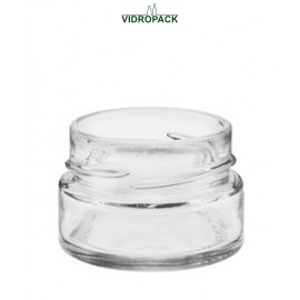 70 ml Premium Glas weiß twist off 58 deep verschluss mündung