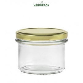 230 ml sylteglas / konservesglas klar til twist off 82 skruelåg