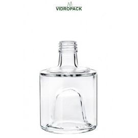 50 ml impilabile likeur fles helder glas met schroefdop monding (PP18)