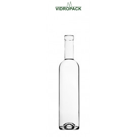 375 ml bora toronto likeurfles helder glazen fles met kurk monding