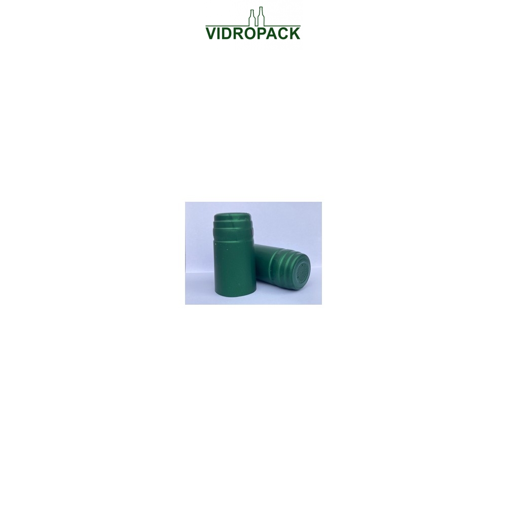 krimpcapsules  31 x 60 mm groen - gesloten top met afscheurstrip