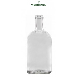500 ml Apothekerflasche weiße Flasche mit Schraubverschluss GPI Mündung 400/28