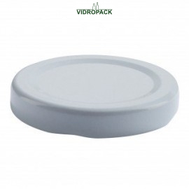 Twist off lid 48 white - Pasteurization (no button)