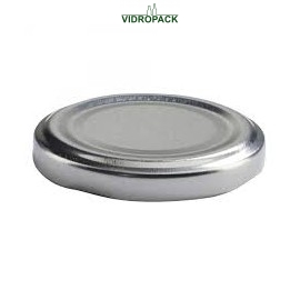 Twist off lid 58 silver - Pasteurization (no button)