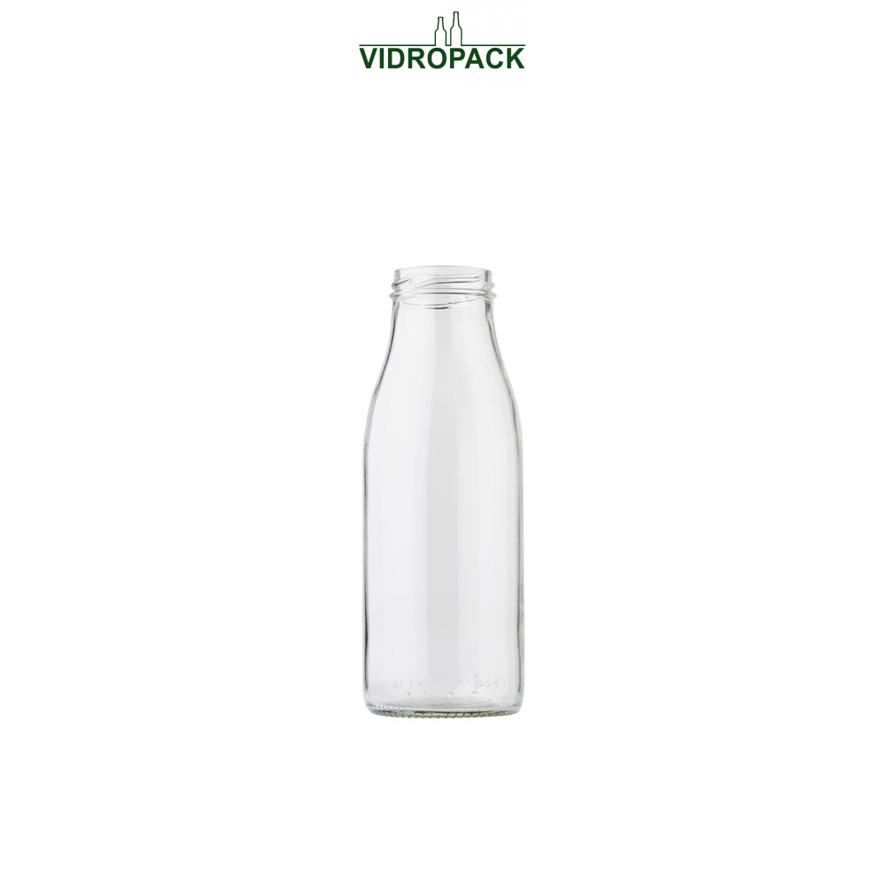 500 ml Weithalsflasche weiße Flasche Twist Off 48 Verschluss