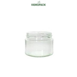 300  ml Jar flint 82 mm twist off lid finish (TO82)