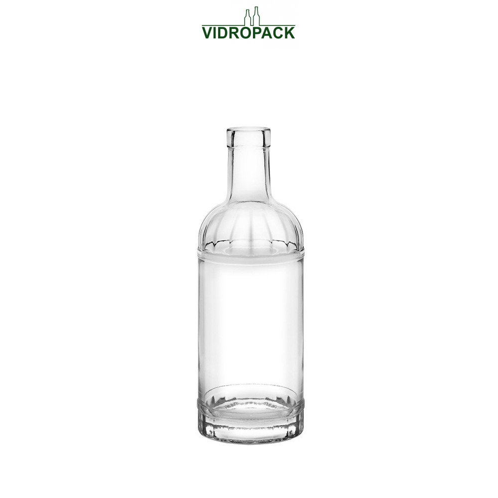 700 ml cupula weiße Flasche mit Oberband Mündung