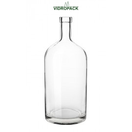4500 ml nocturne likeurfles helder glas fles met kurk monding