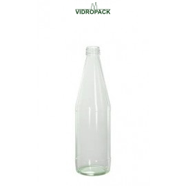 500 ml Saftflasche weiß mit Schraubverschluss MCA Mündung
