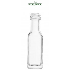 20 ml Marasca Klarglas Flasche mit Schraubverschluss PP18 Mündung