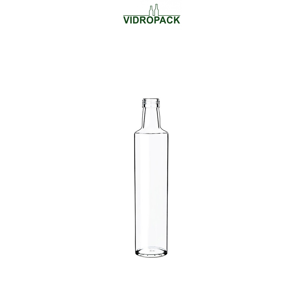 500 ml Dorica weiße Flasche mit Schraubverschluss PP31,5 Mündung