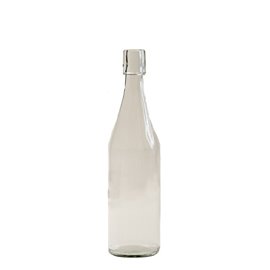 500 ml bügelflasche weiße Flasche