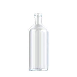 500 ml Sirupflasche weiße Flasche mit Schraubverschluss MCA Mündung