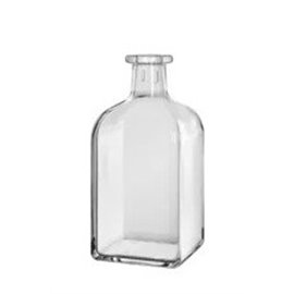 250 ml Apothekerflasche weiße Flasche mit Korkmündung 