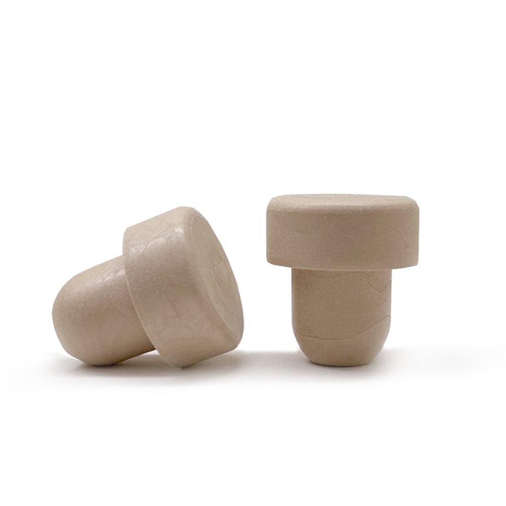Bar-top stoppers 14 mm syntetic with syntetic top (23x10mm)